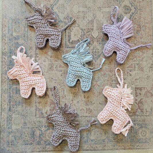 PONY BAG CHARM {crochet kit}