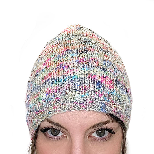 Magpie Darling Hat - 3 MEGA {knit kit}