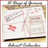Twelve Days of Gnomes Advent Calendar {knit kit}