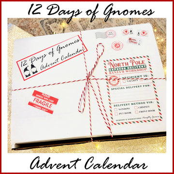 Twelve Days of Gnomes Advent Calendar {knit kit}