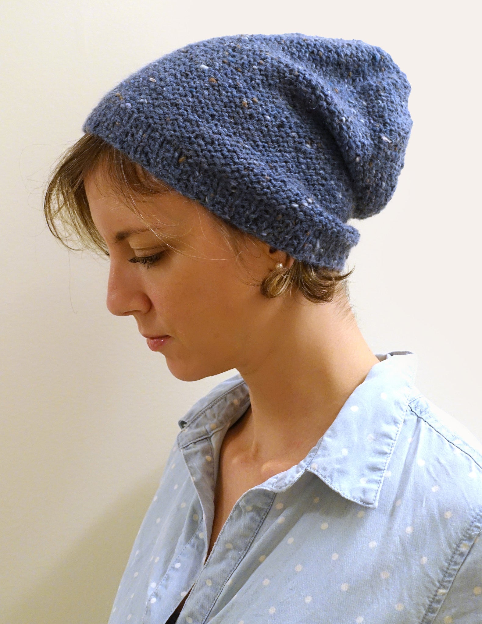 blackstone slouchy {knitting pattern}-knitting pattern-The Crafty Jackalope