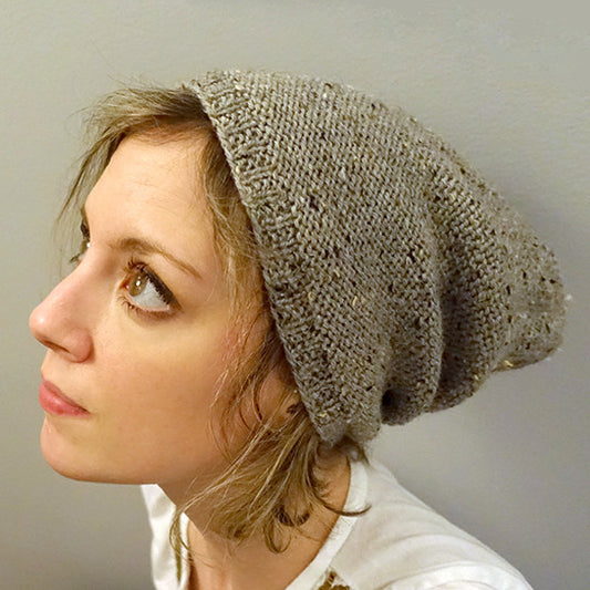 blackstone slouchy {knitting pattern}-knitting pattern-The Crafty Jackalope