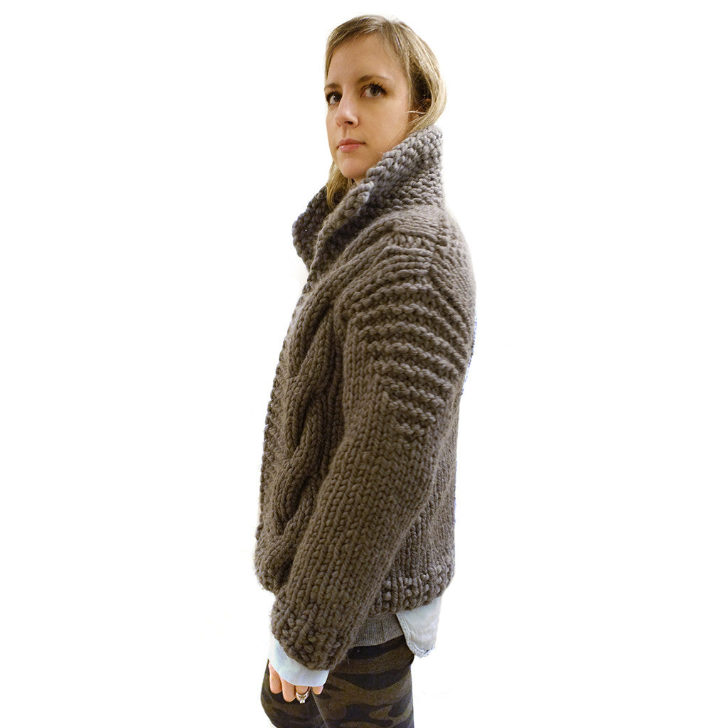 Little Bomber Cardi {PDF pattern & knit kit}-knit kit-The Crafty Jackalope