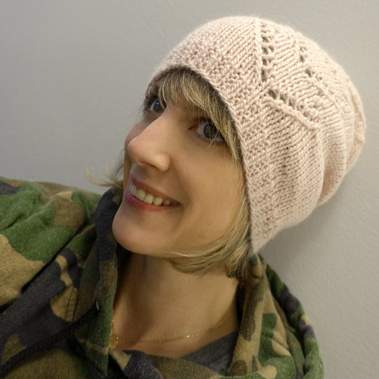 Heart hat {knitting pattern}