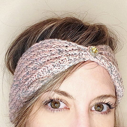 mega bling headband {knitting pattern}