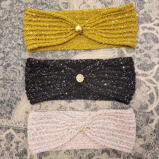 mega bling headband {knit kit}