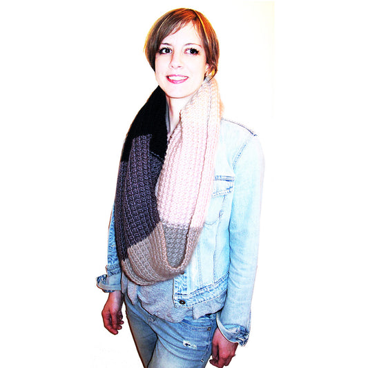 ice cream cowl {knit pattern}-knitting pattern-The Crafty Jackalope