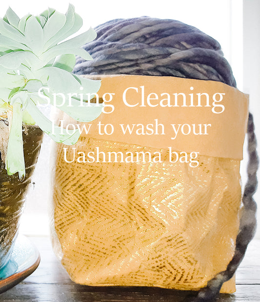 Spring Cleaning: how to wash your Uashmama bags ~ click here to comment
