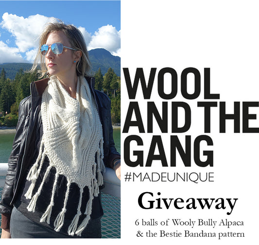 the wool and the gang giveaway ~ click here to comment