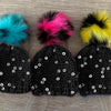Mini Magpie Darling Hat & Pom {knit kit}