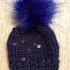 Mini Magpie Darling Hat & Pom {knit kit}