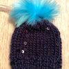 Mini Magpie Darling Hat & Pom {knit kit}