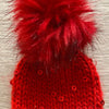 Mini Magpie Darling Hat & Pom {knit kit}