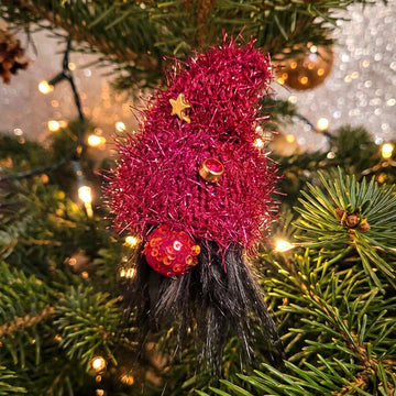 Pompom Gnomes w/ Sparkly Hats: BIRTHSTONE COLLECTION {knit kit}