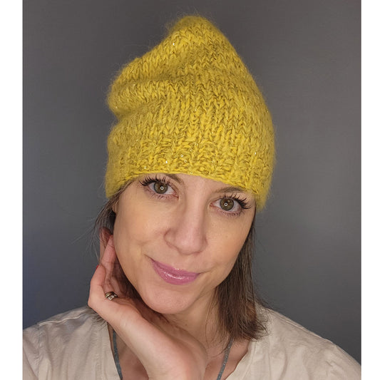 Sparkle Smush Hat {knit kit}