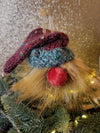 Pompom Gnomes w/ Sparkly Hats: SINGLES {knit kit}