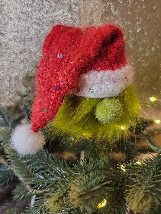 Pompom Gnomes w/ Sparkly Hats: SINGLES {knit kit}
