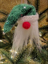 Pompom Gnomes w/ Sparkly Hats: SET OF THREE {knit kit}