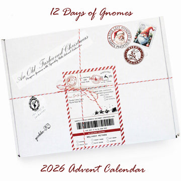 Twelve Days of Gnomes Advent Calendar {knit kit}