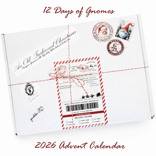 Twelve Days of Gnomes Advent Calendar {knit kit}