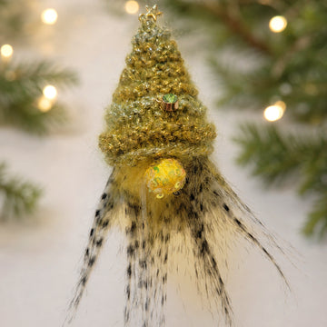 Pompom Gnomes w/ Sparkly Hats: BIRTHSTONE COLLECTION {knit kit}