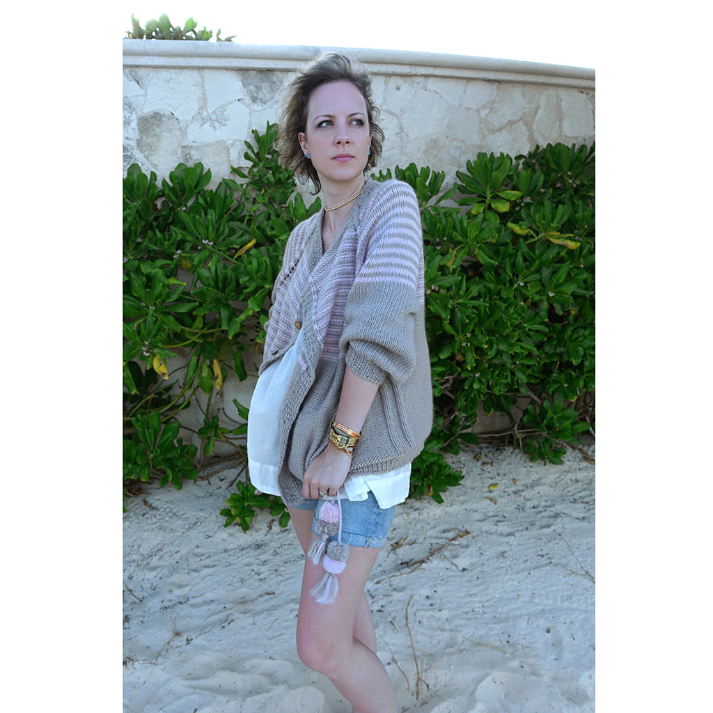 beau cardi {knitting pattern}-knitting pattern-The Crafty Jackalope