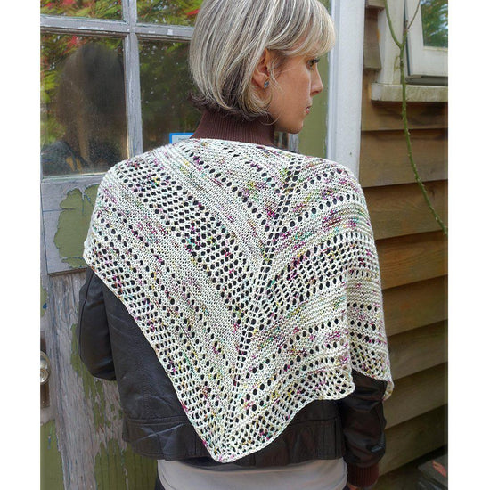 bella dean shawl {knitting pattern}-knitting pattern-The Crafty Jackalope