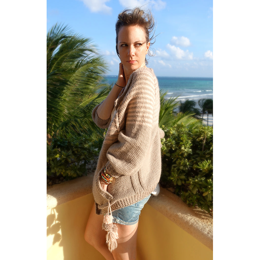 beau cardi {knitting pattern}-knitting pattern-The Crafty Jackalope