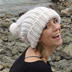 free love slouchy hat {knitting pattern}-knitting pattern-The Crafty Jackalope