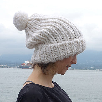 free love slouchy hat {knitting pattern}-knitting pattern-The Crafty Jackalope