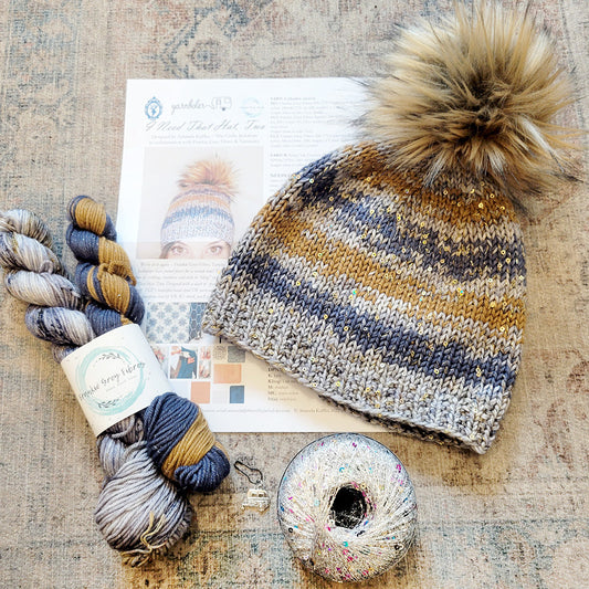 I Need That Hat, Two - {knitting pattern}