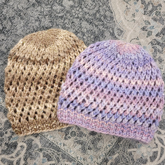Merlin Sparkle Hat {knit kit}