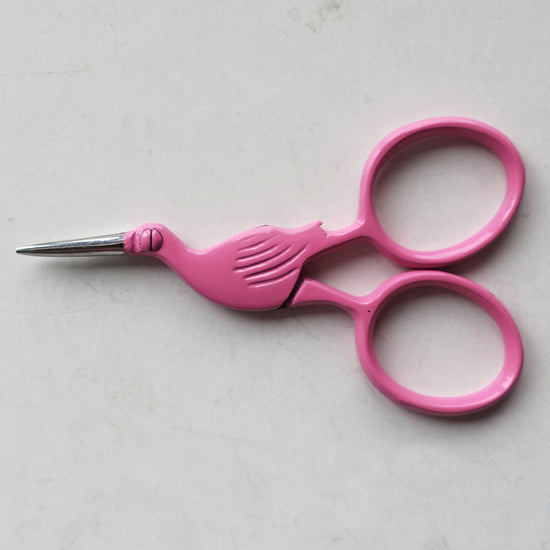 mini stork scissors-notions & tools-The Crafty Jackalope