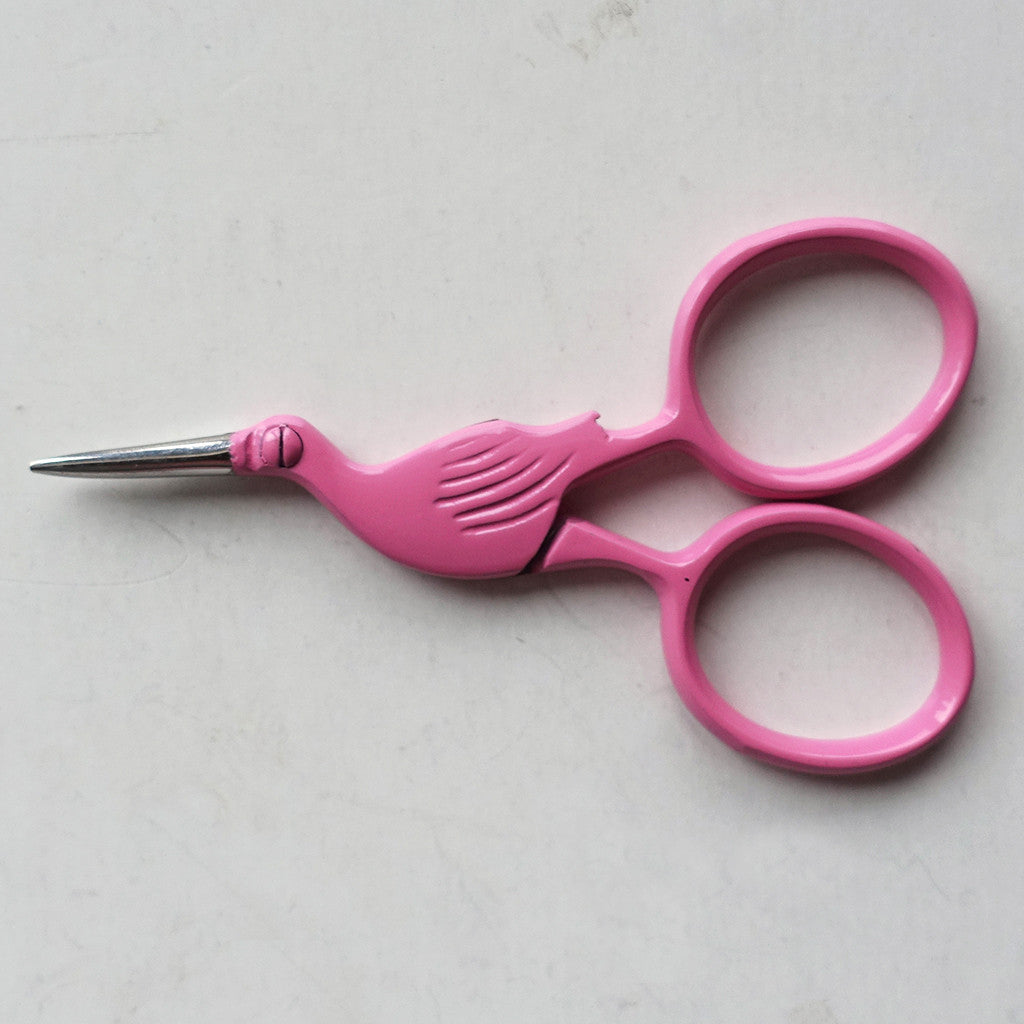 mini stork scissors-notions & tools-The Crafty Jackalope