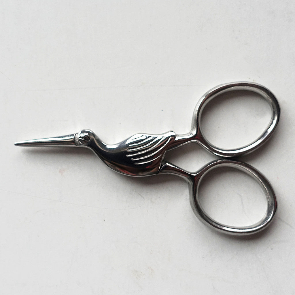 mini stork scissors-notions & tools-The Crafty Jackalope