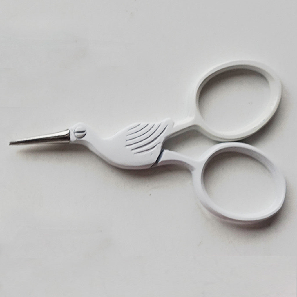 mini stork scissors-notions & tools-The Crafty Jackalope