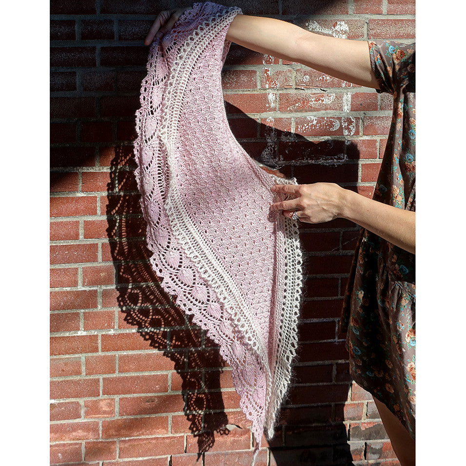 royal flounce shawl {knit pattern}-knitting pattern-The Crafty Jackalope