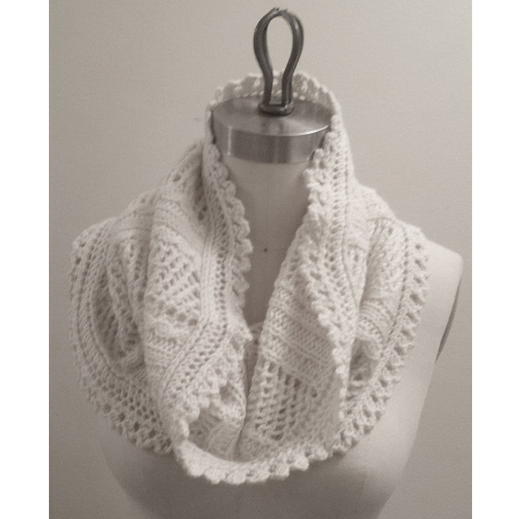 bella bee cowl {knitting pattern}-knitting pattern-The Crafty Jackalope