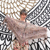 Boho Beats Shawl {knitting pattern}