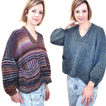 Deb Pullover {knitting pattern}