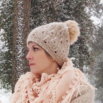 in the snow slouchy {knitting pattern}