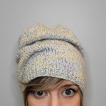 magpie darling hat mega bling {knit kit}