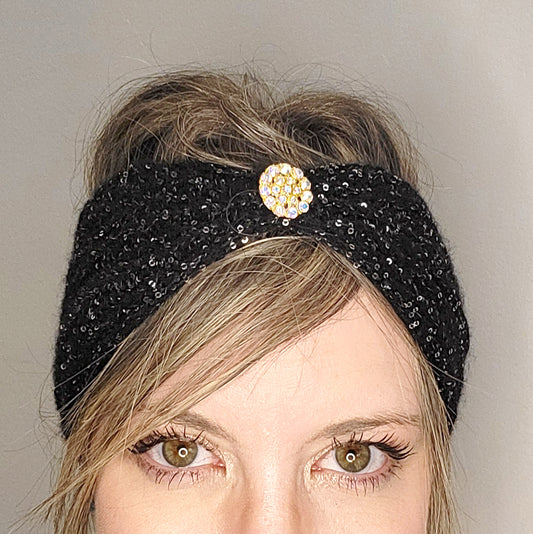 mega bling headband {knitting pattern}