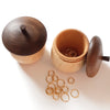 mini acorn stitch marker box