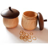 mini acorn stitch marker box