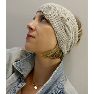 owl headband {knitting pattern}