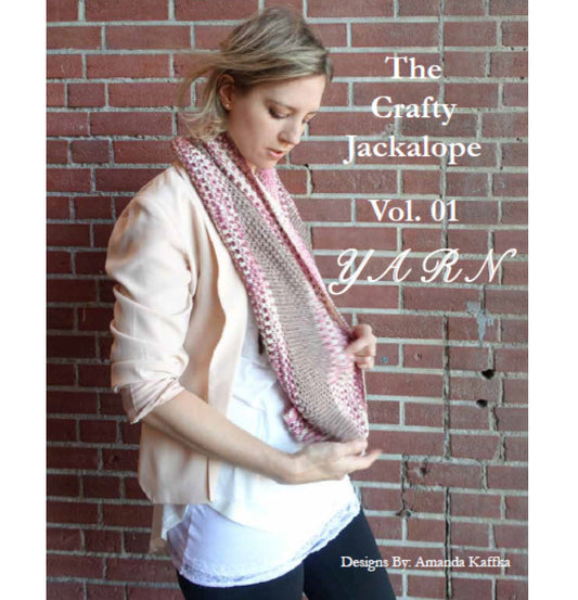 the crafty jackalope: vol. 01 ~ yarn {digital copy // print copy}-knitting pattern-The Crafty Jackalope