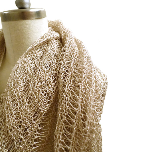 Whisper Softly Shawl {knitting pattern}