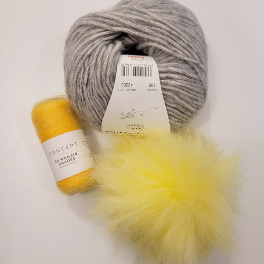 simply soft hat {knit kit}