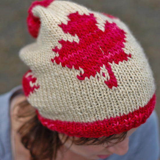 the canadian slouchy {knitting pattern}-The Crafty Jackalope